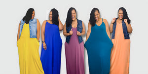 Maxi dresses by It's the Curves for Me