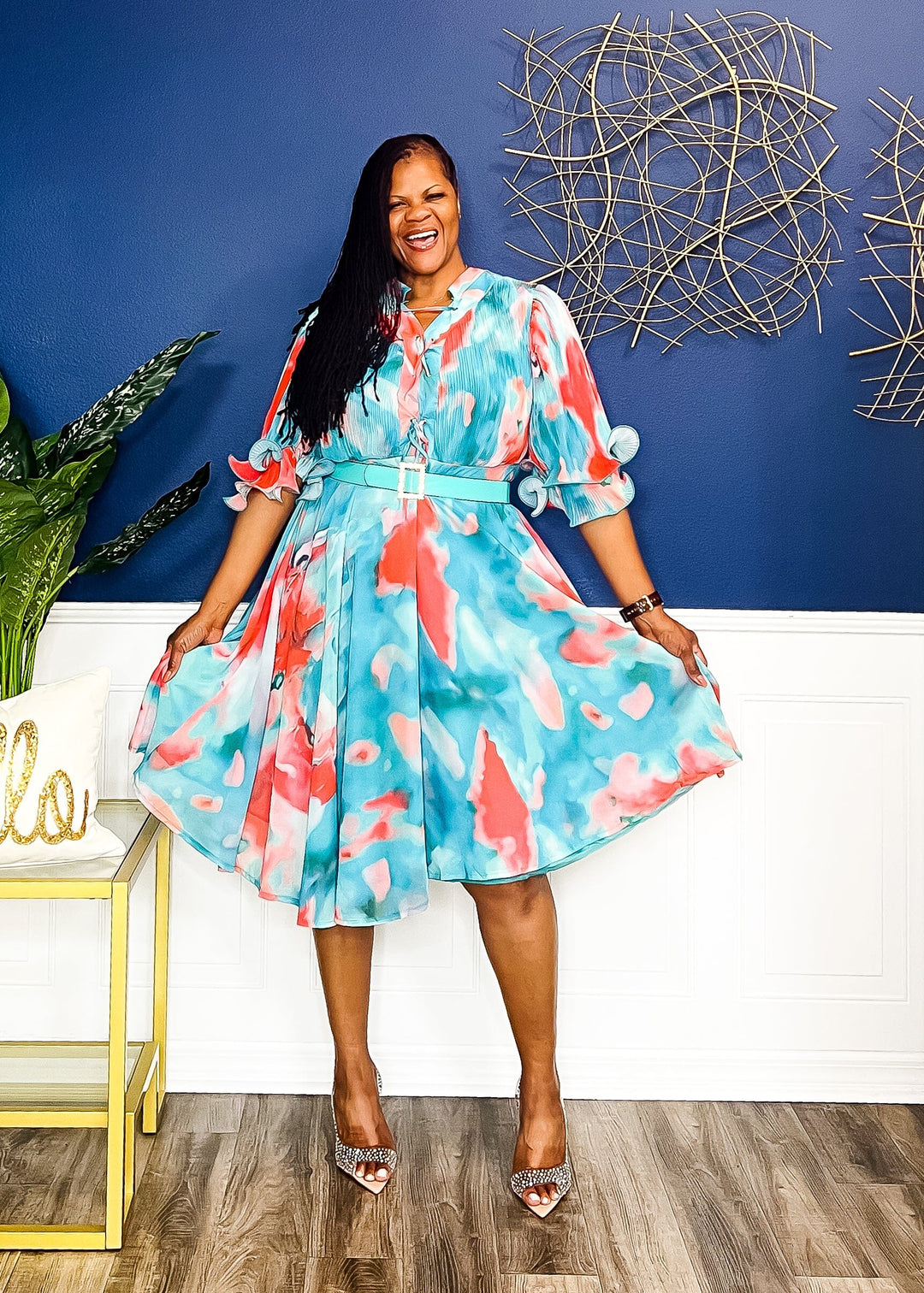Church Lady on Sunday Dress Outfit Sets L 