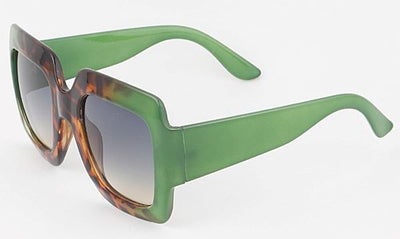 Gradient Goddess Sunglasses Sunglasses Green 