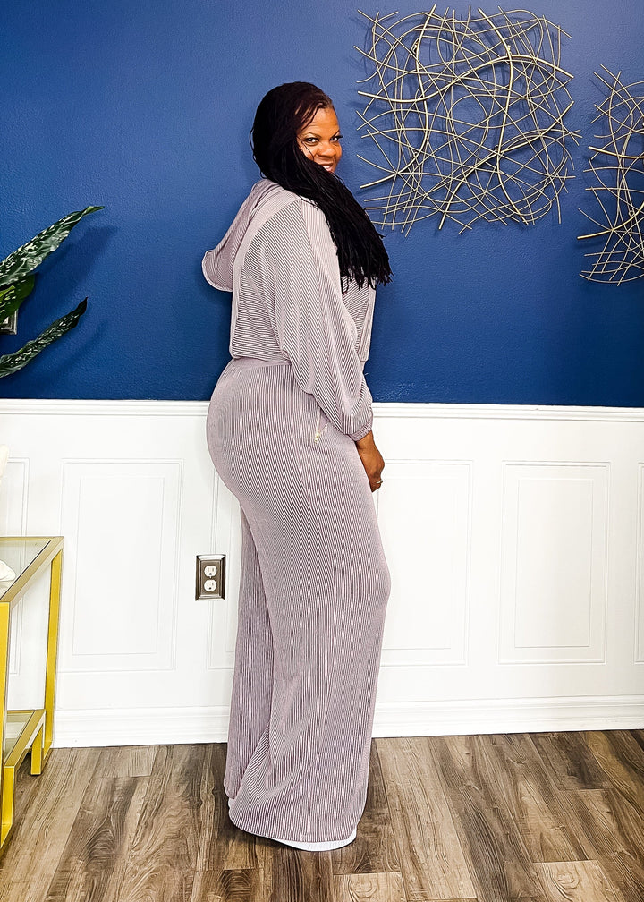 Lavender Lisa Two Piece Jogger Outfit Sets 
