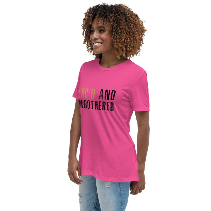 Loc'd and Unbothered Women's Relaxed T-Shirt 