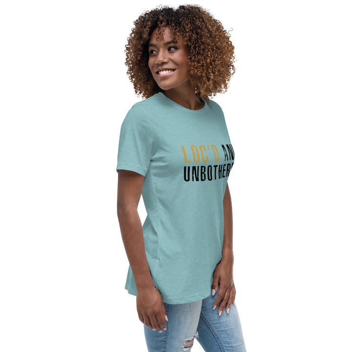 Loc'd and Unbothered Women's Relaxed T-Shirt 