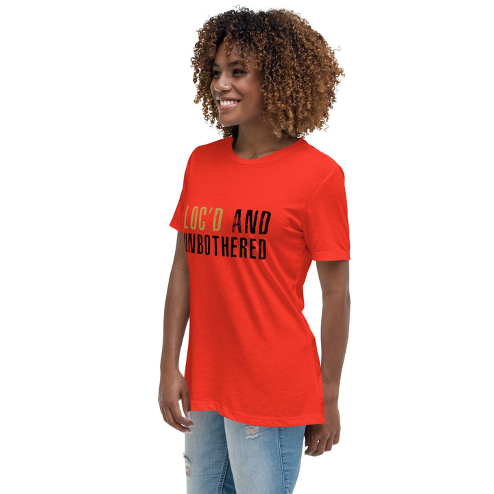 Loc'd and Unbothered Women's Relaxed T-Shirt 