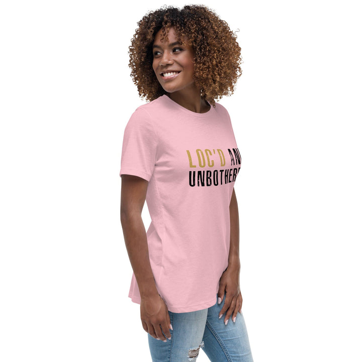 Loc'd and Unbothered Women's Relaxed T-Shirt 
