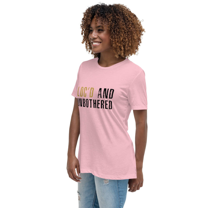 Loc'd and Unbothered Women's Relaxed T-Shirt 