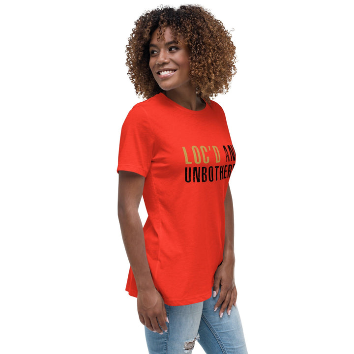 Loc'd and Unbothered Women's Relaxed T-Shirt 