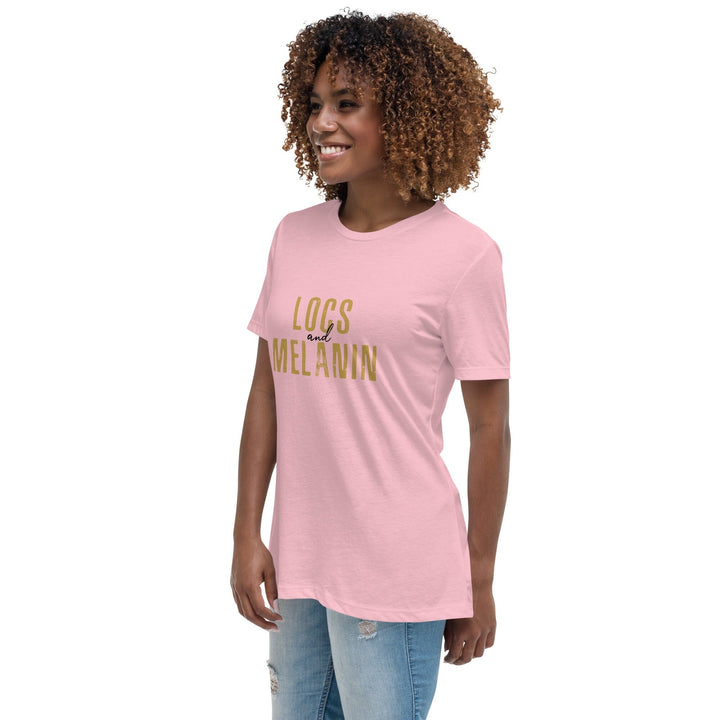 Locs and Melanin Women's Relaxed T-Shirt 