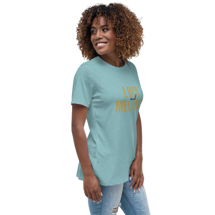 Locs and Melanin Women's Relaxed T-Shirt 