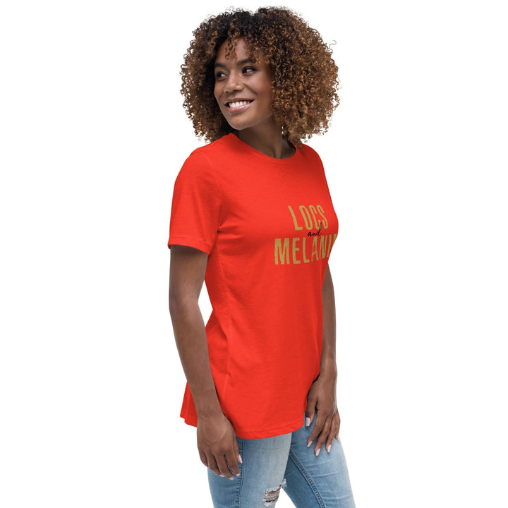 Locs and Melanin Women's Relaxed T-Shirt 
