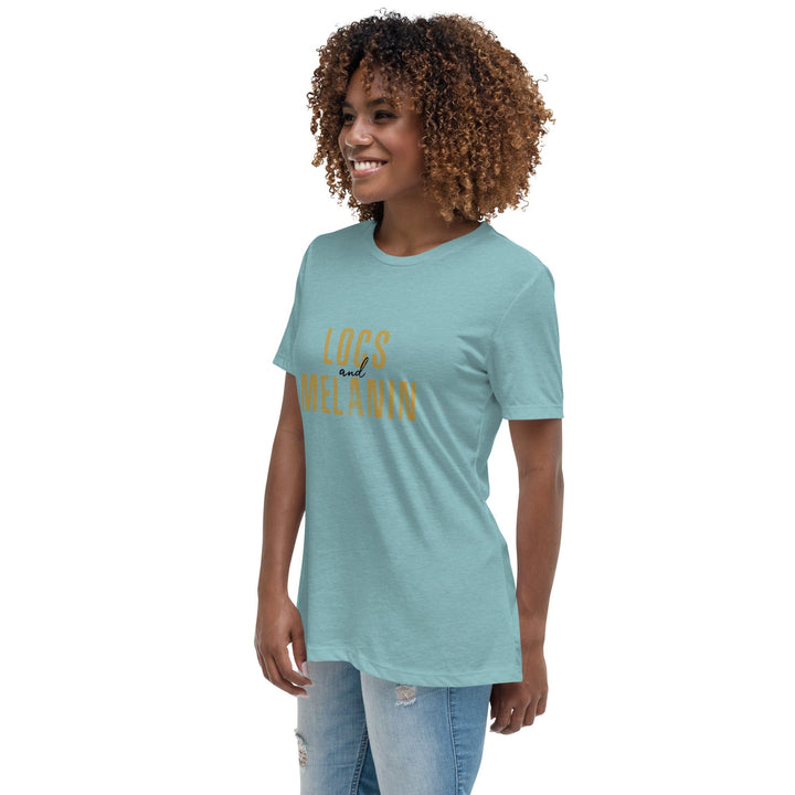 Locs and Melanin Women's Relaxed T-Shirt 