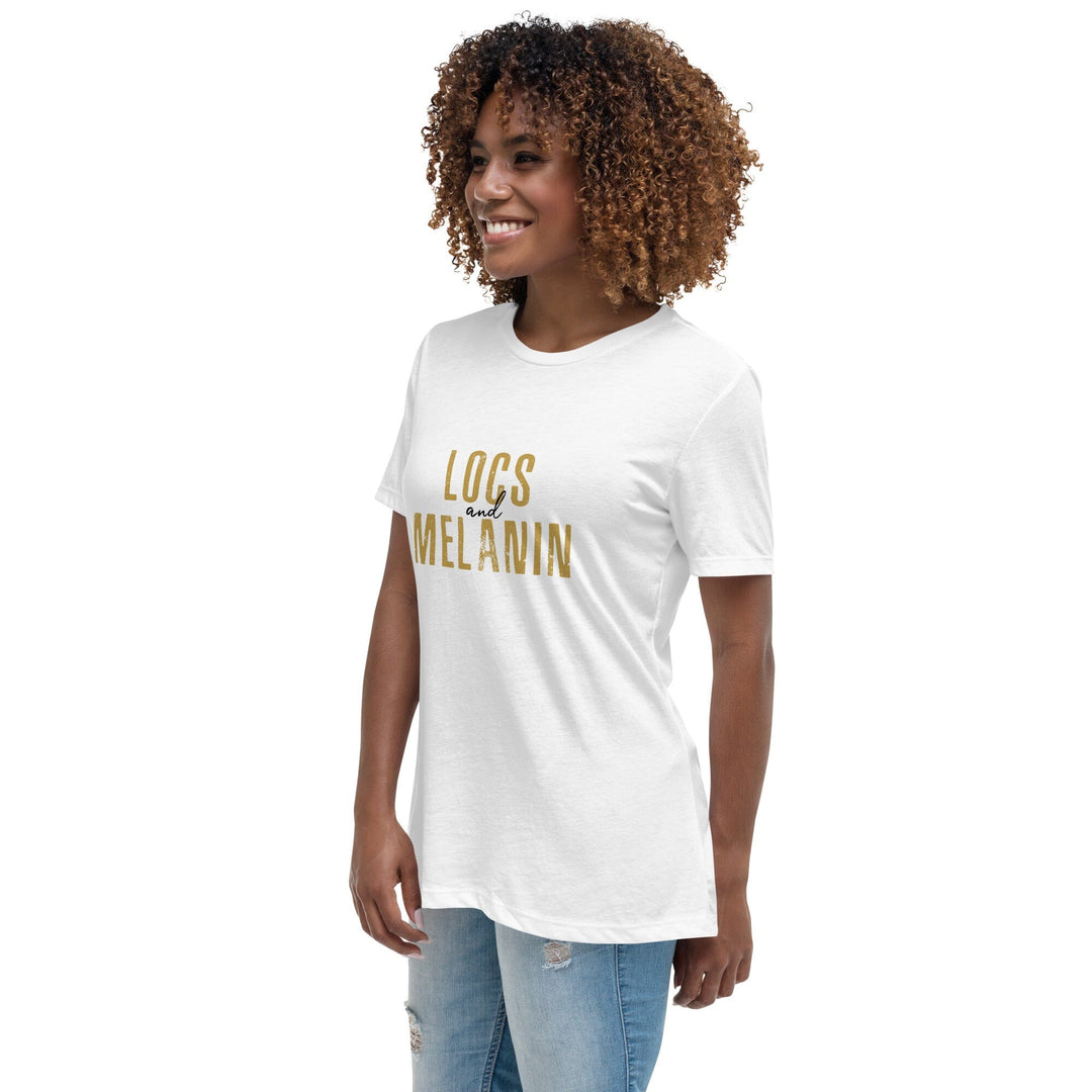 Locs and Melanin Women's Relaxed T-Shirt 