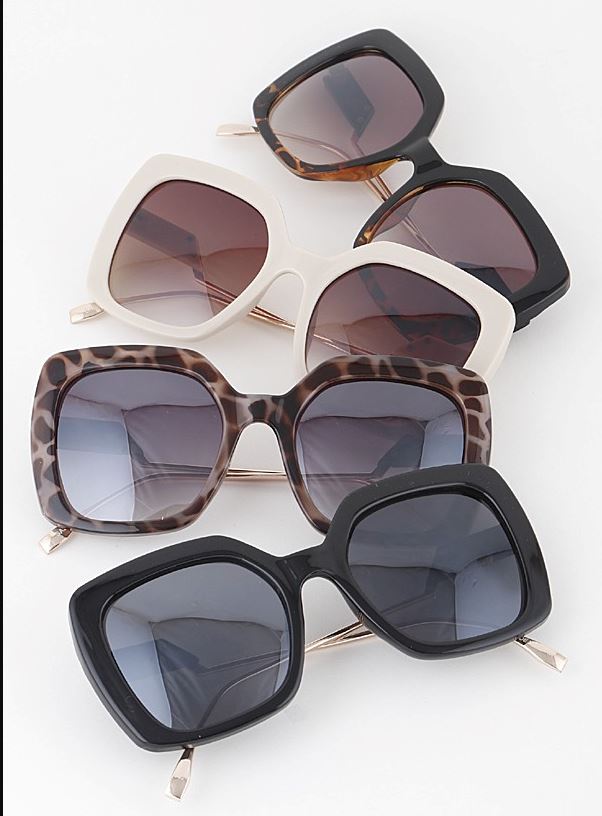 Spin the Block Square Sunglasses Sunglasses 