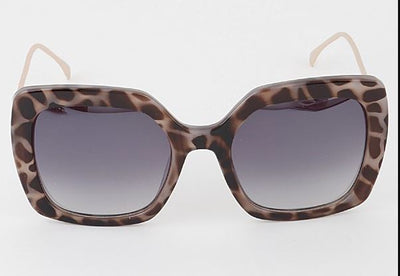 Spin the Block Square Sunglasses Sunglasses Tortoise 