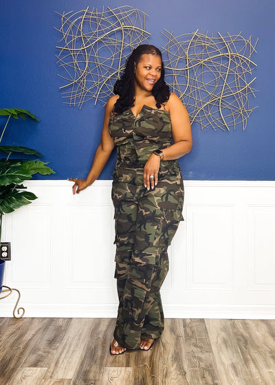Camo Sis Jumpsuit Jumpsuits 