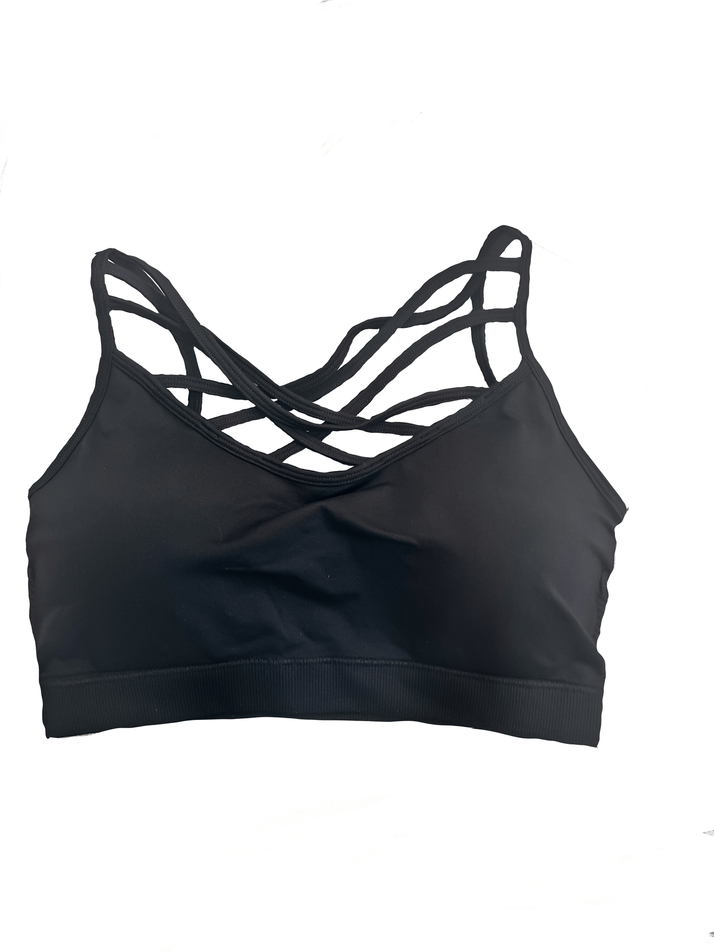 Cozy Comfy Seamless Bralette- Black Bras 