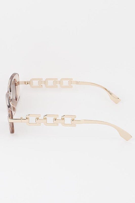 Link Me In Sis Sunglasses Sunglasses Clear 