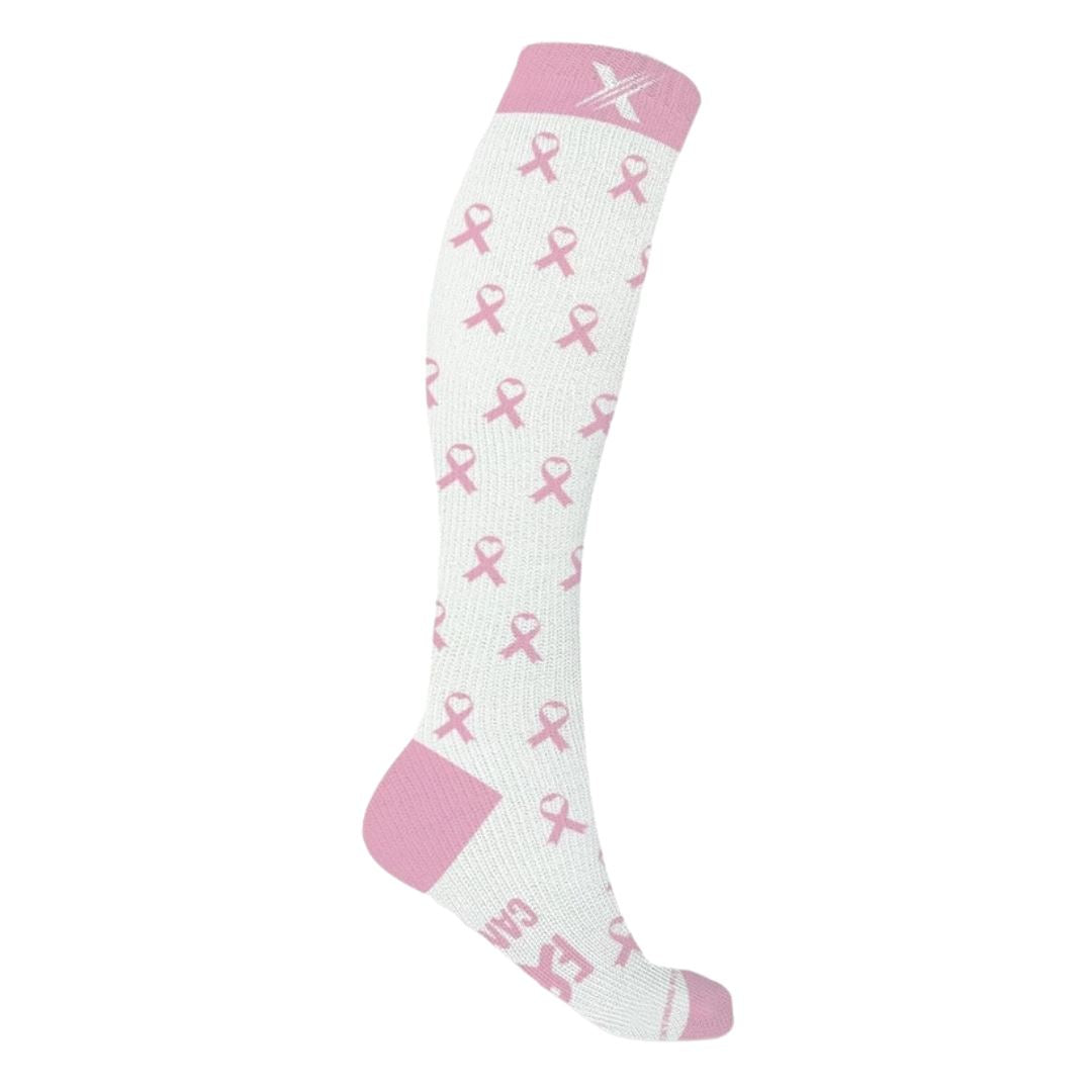 Pink Ribbon Breast Cancer Awareness Socks Socks S/M 
