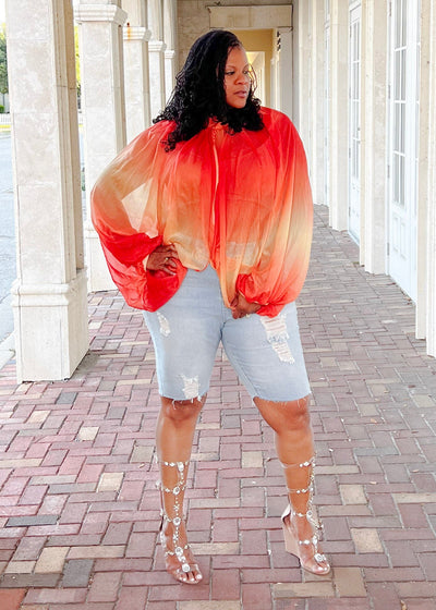 Sunset Ombre Top -READ DESCRIPTION Shirts & Tops 