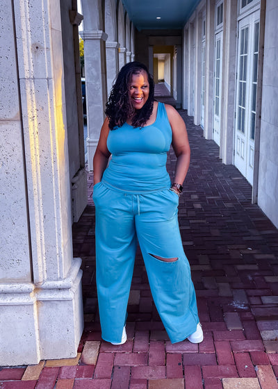 The Kick Around Fit- Dusty Teal READ DESCRIPTION Dresses 